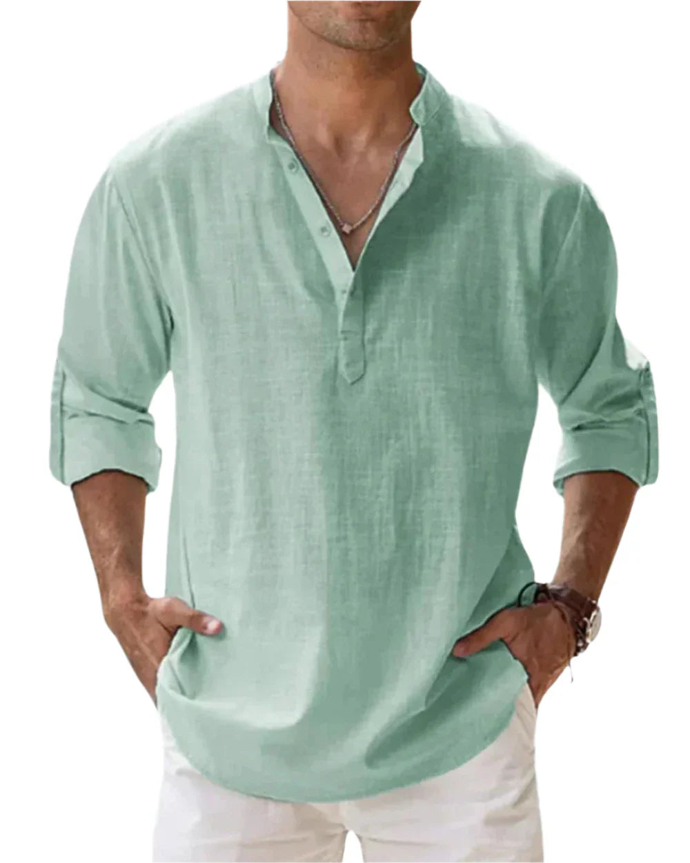 Travis | Classic Longsleeves for Men for Effortless Modern Style
