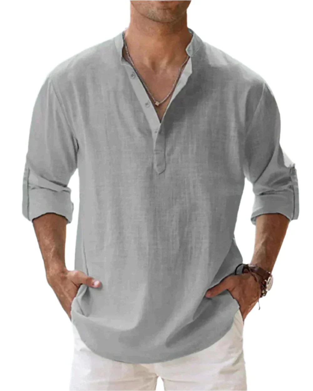 Travis | Classic Longsleeves for Men for Effortless Modern Style