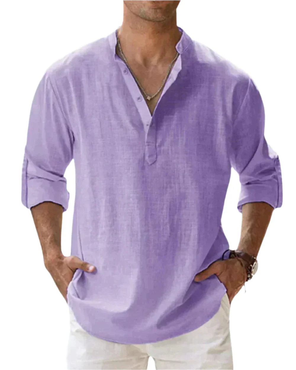 Travis | Classic Longsleeves for Men for Effortless Modern Style