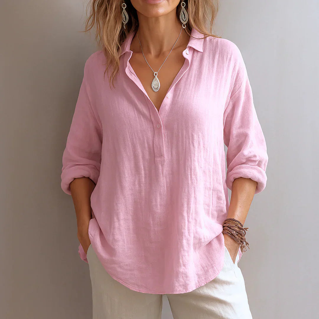 Amara™ | Elegant Flow Blouse