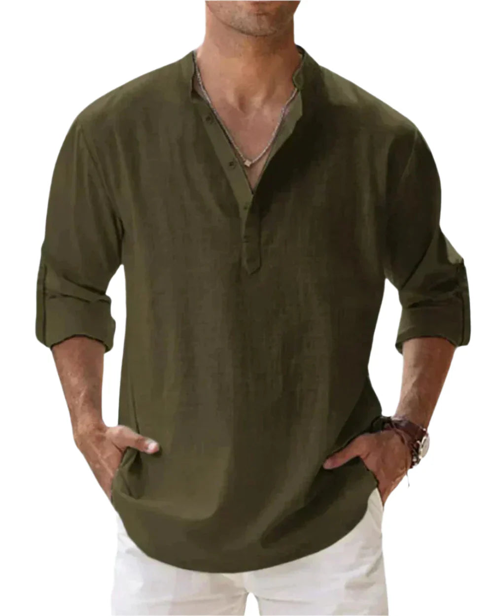 Travis | Classic Longsleeves for Men for Effortless Modern Style