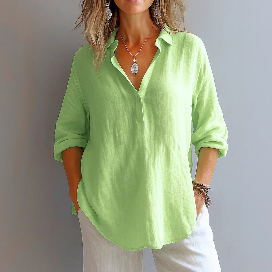 Amara™ | Elegant Flow Blouse