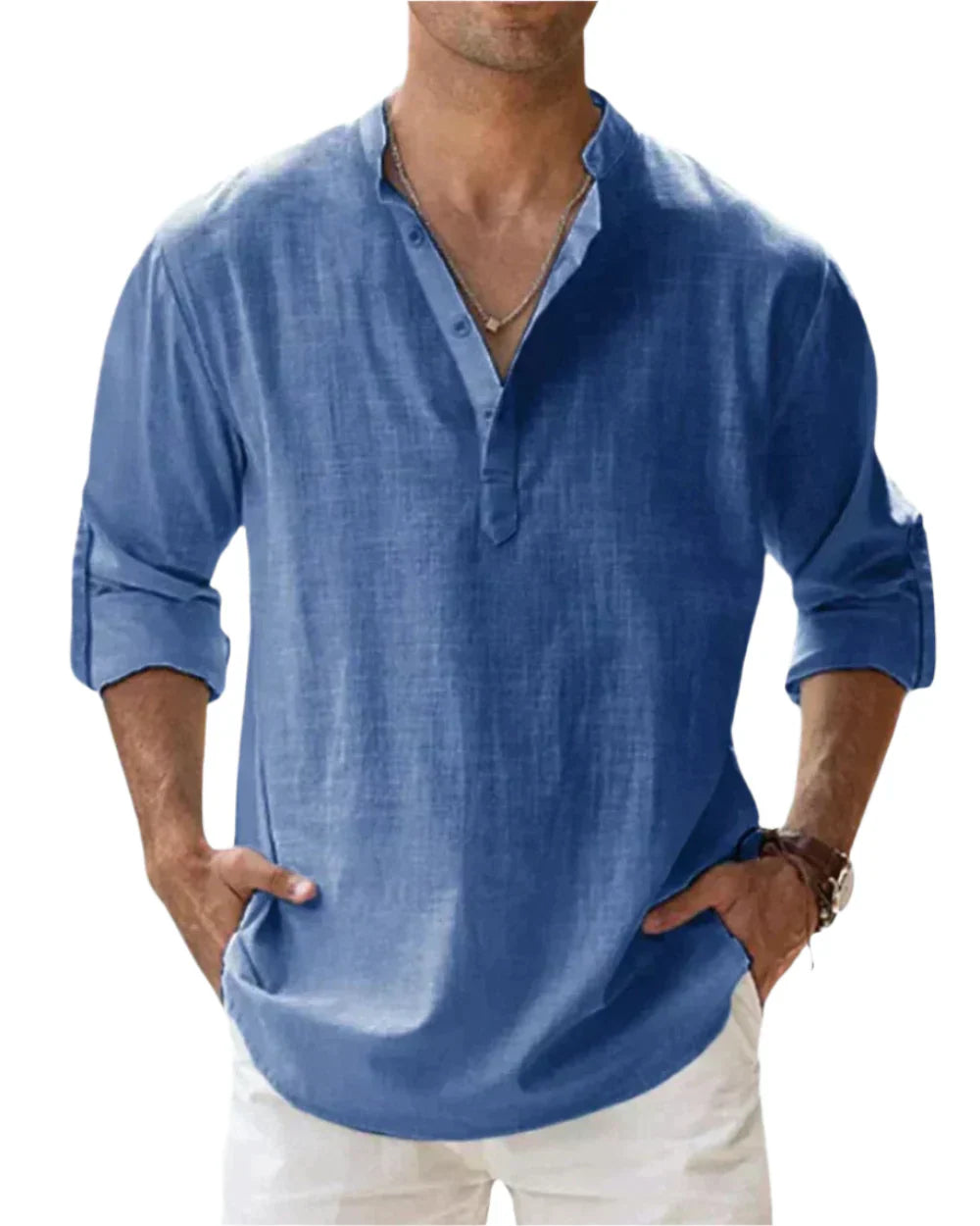 Travis | Classic Longsleeves for Men for Effortless Modern Style