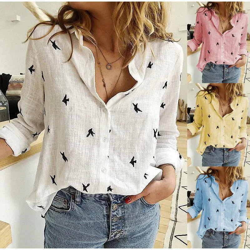 Artiselle | Kylie Cotton Long Sleeve Shirt Top