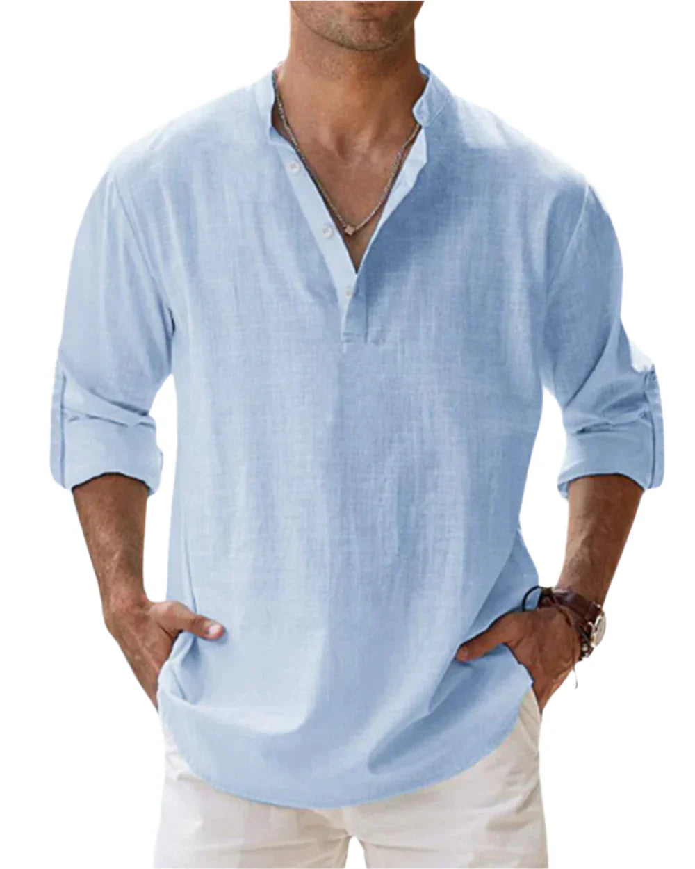 Travis | Classic Longsleeves for Men for Effortless Modern Style