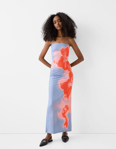 Elodie - Bandeau Flower Dress