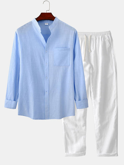 Blue Linen Club SET