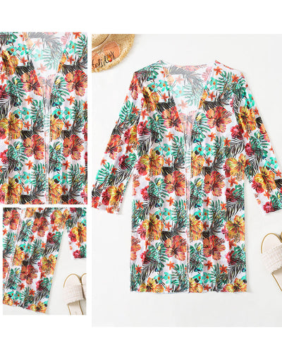 Keilani | Tropical Print Bikini and Cover-Up Edition