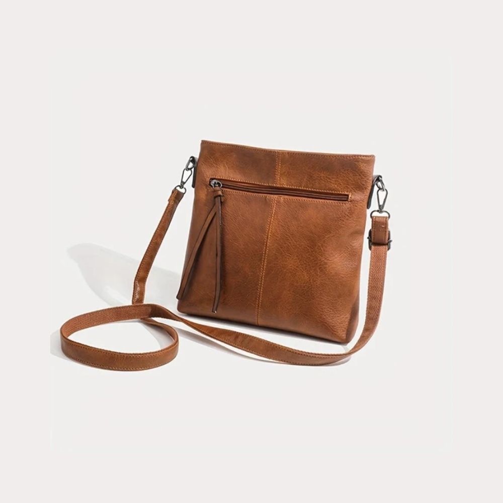 Lena Retro Square Crossbody Bag