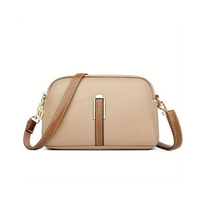 Mila Litchi Embossed Crossbody Bag