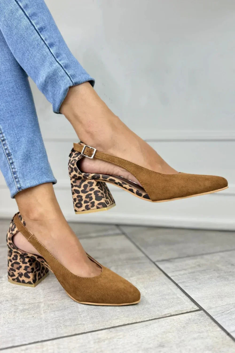 Cleo | Chic Leopard Slingbacks
