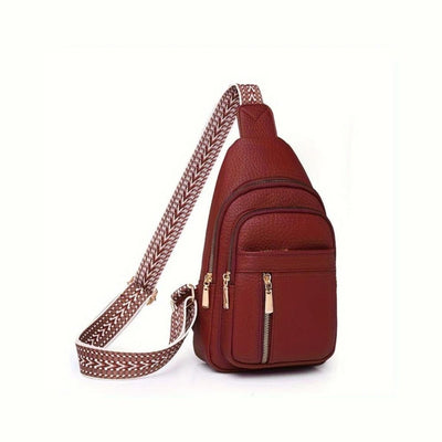 Hazel Vintage Chest Crossbody Bag