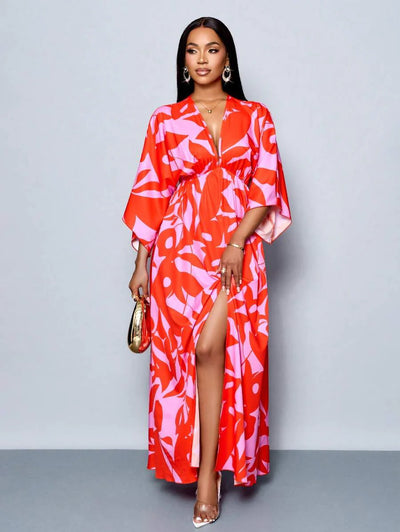 Camila | Elegant Floral Maxi Dress