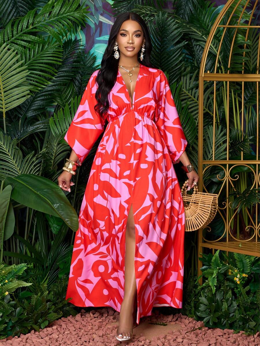 Camila | Elegant Floral Maxi Dress