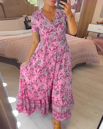 Connie - Floral Maxi Dress