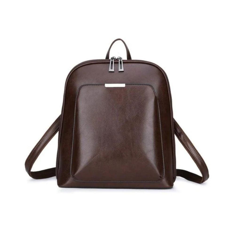 Classic Double-Zip Backpack - Sleek Design