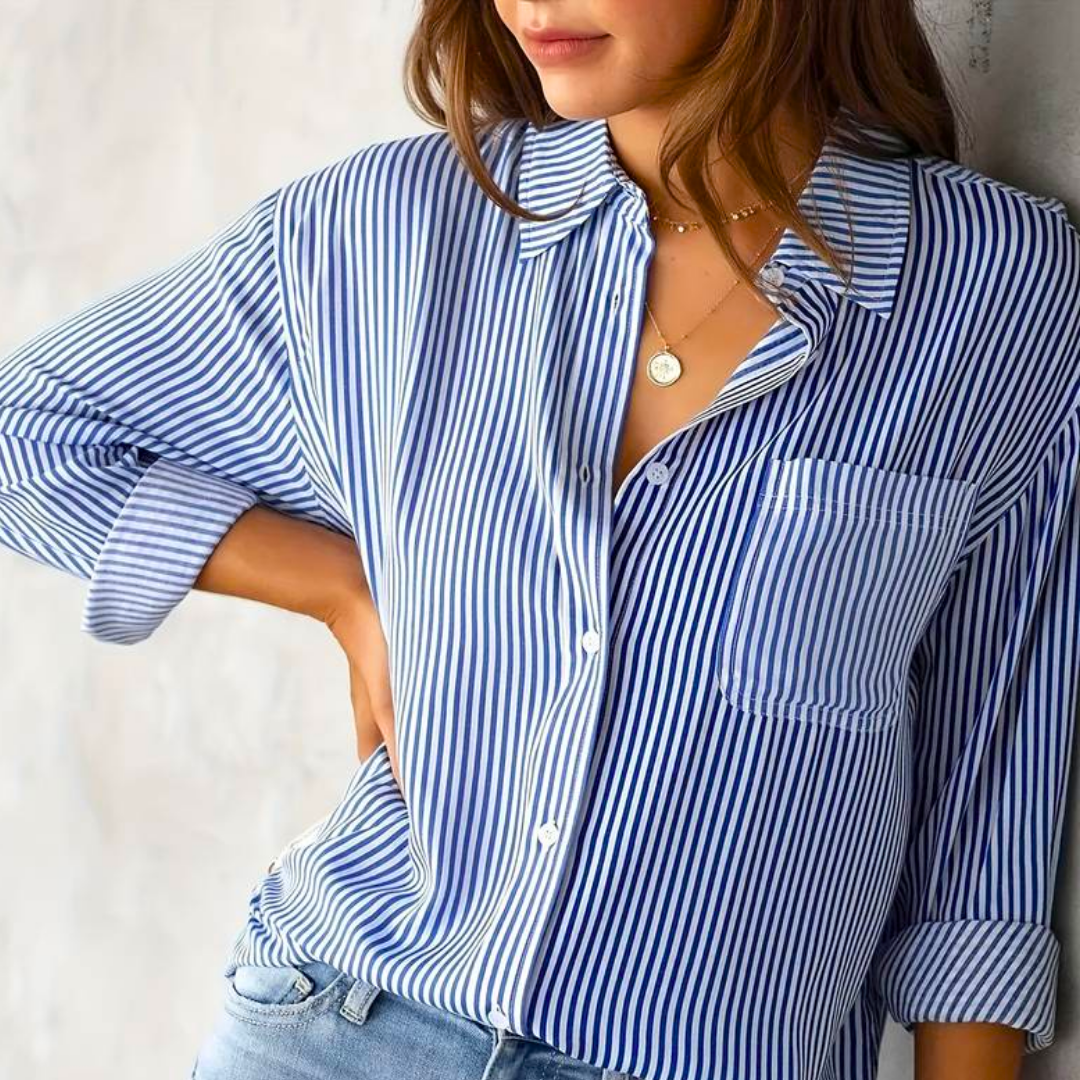 Willow | Casual Striped Women's Blouse
