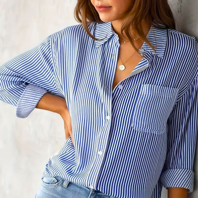 Willow | Casual Striped Women's Blouse