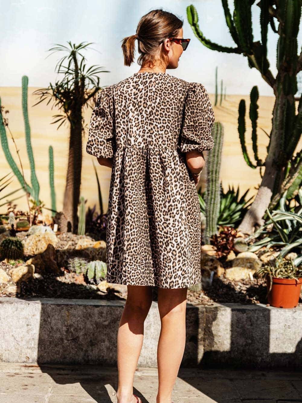 Indy - Leopard Dress