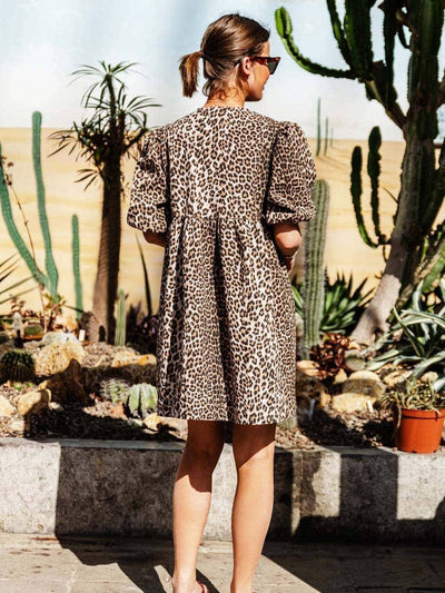 Indy - Leopard Dress