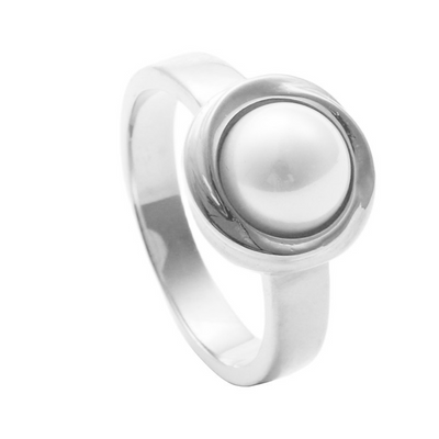 Lorelei – Elegant All Pearl Ring