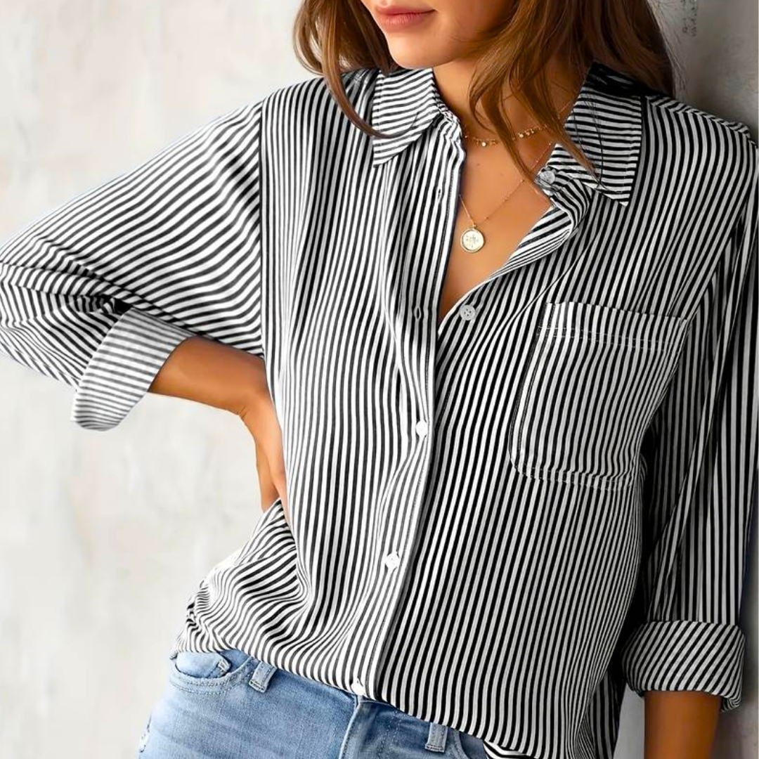 Willow | Casual Striped Women's Blouse