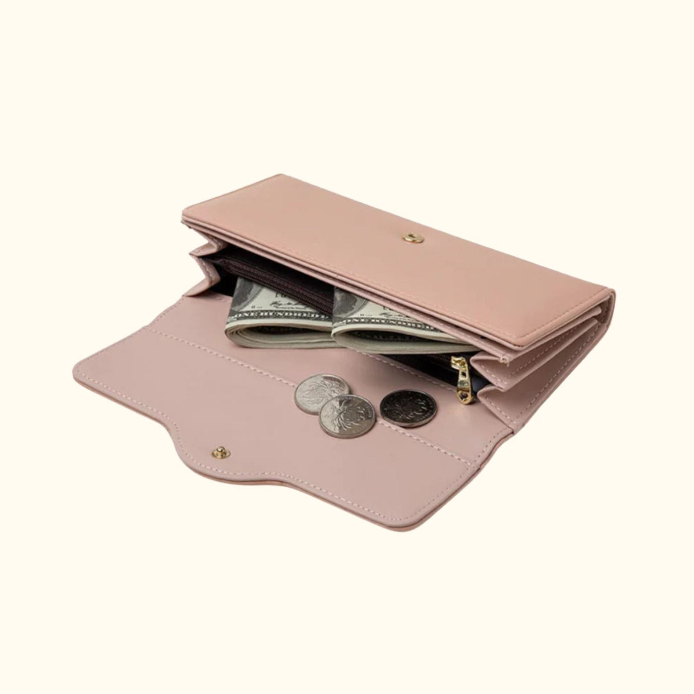 Coin Pocket - Elegant Trifold Wallet