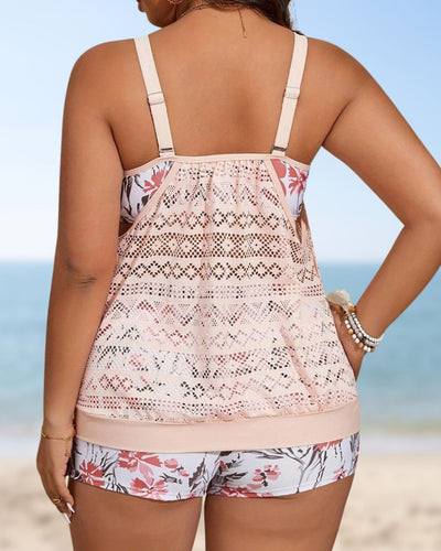 Noa | Lightweight Tankini with Edge Detail