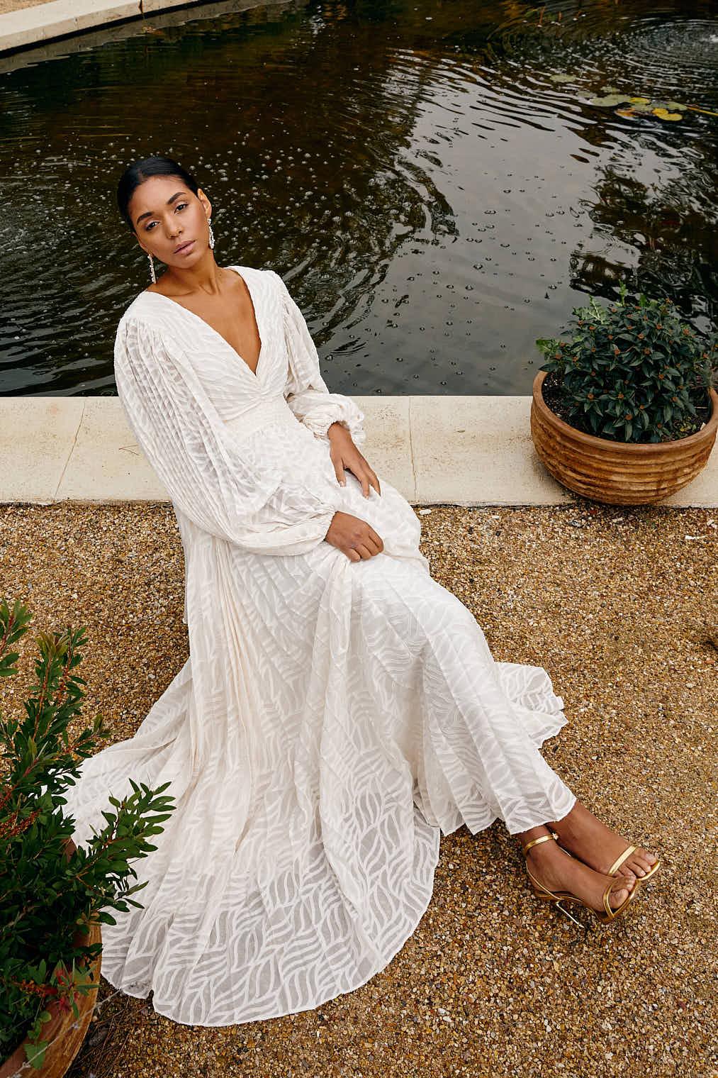 Allegory | Elsa Cream Maxi Dress