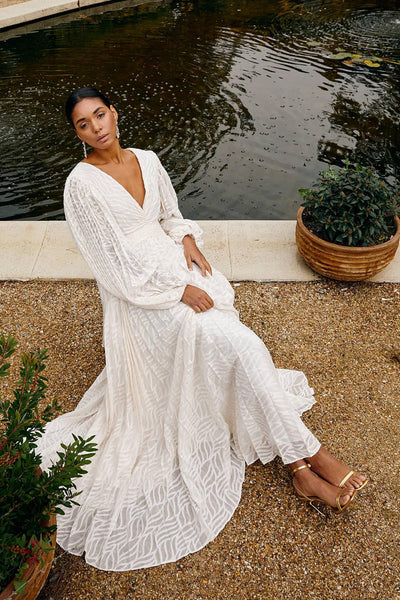 Allegory | Elsa Cream Maxi Dress