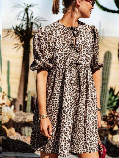 Indy - Leopard Dress