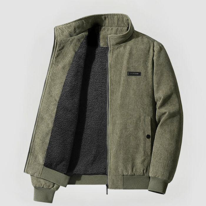 Edward - Fleece-Lined Corduroy Jacket