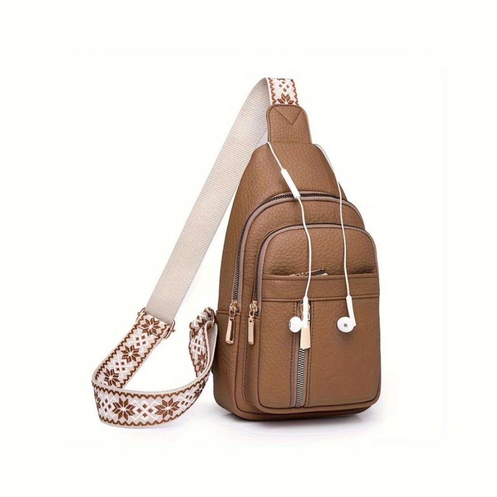 Hazel Vintage Chest Crossbody Bag