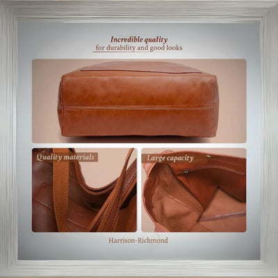 Lorena’s Modern Chic | Stylish Leather Bag