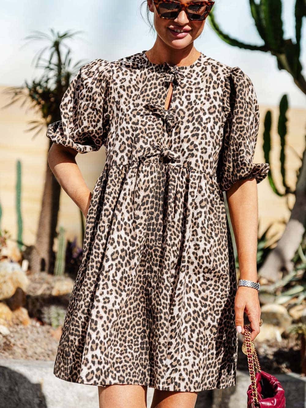 Indy - Leopard Dress
