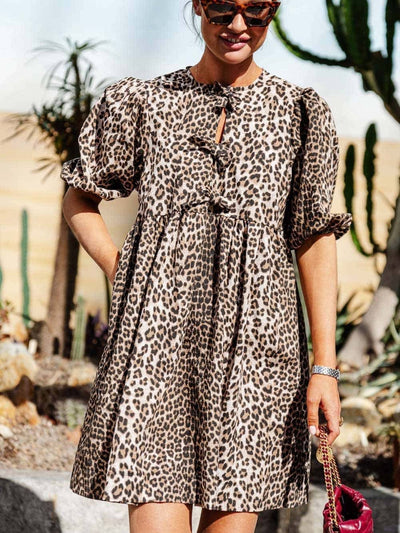 Indy - Leopard Dress