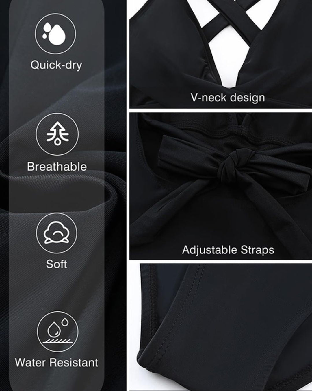 Yara | Long Dress with Elegant V-Neck