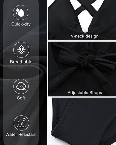 Yara | Long Dress with Elegant V-Neck