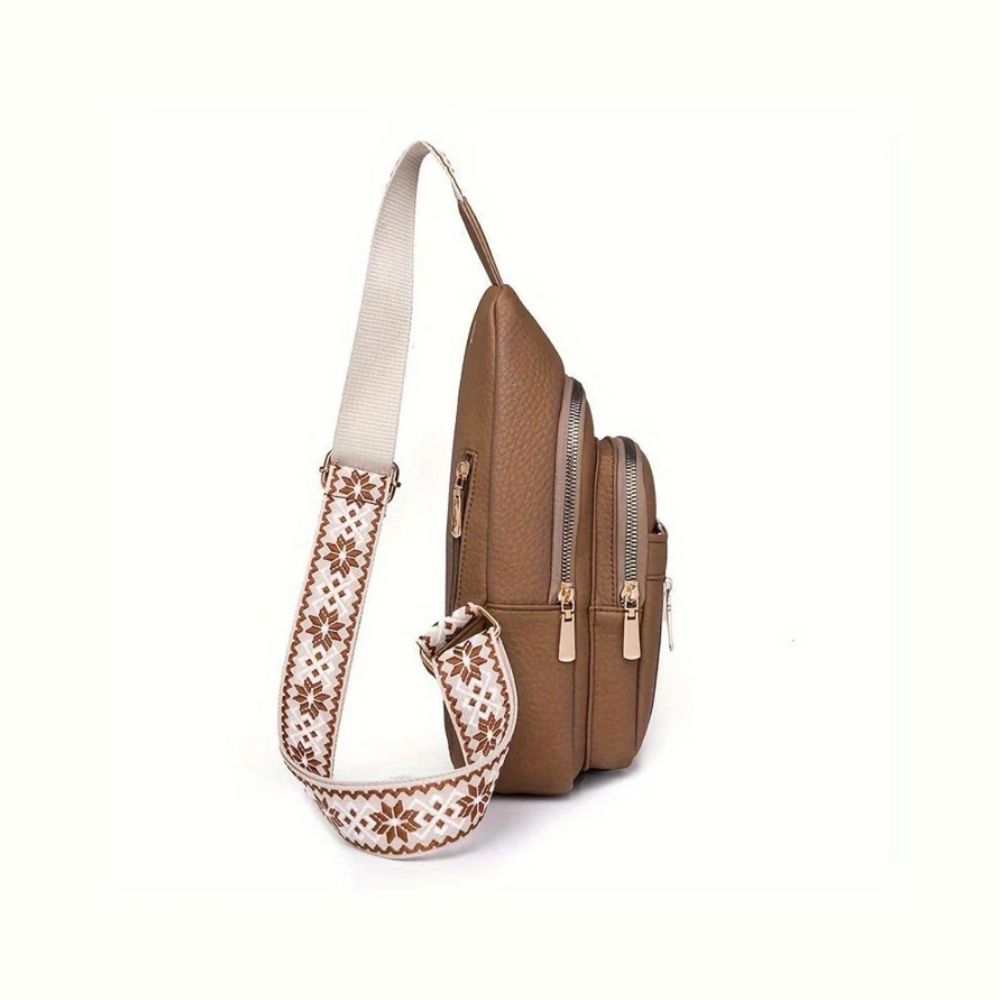 Hazel Vintage Chest Crossbody Bag