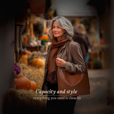 Lorena’s Modern Chic | Stylish Leather Bag