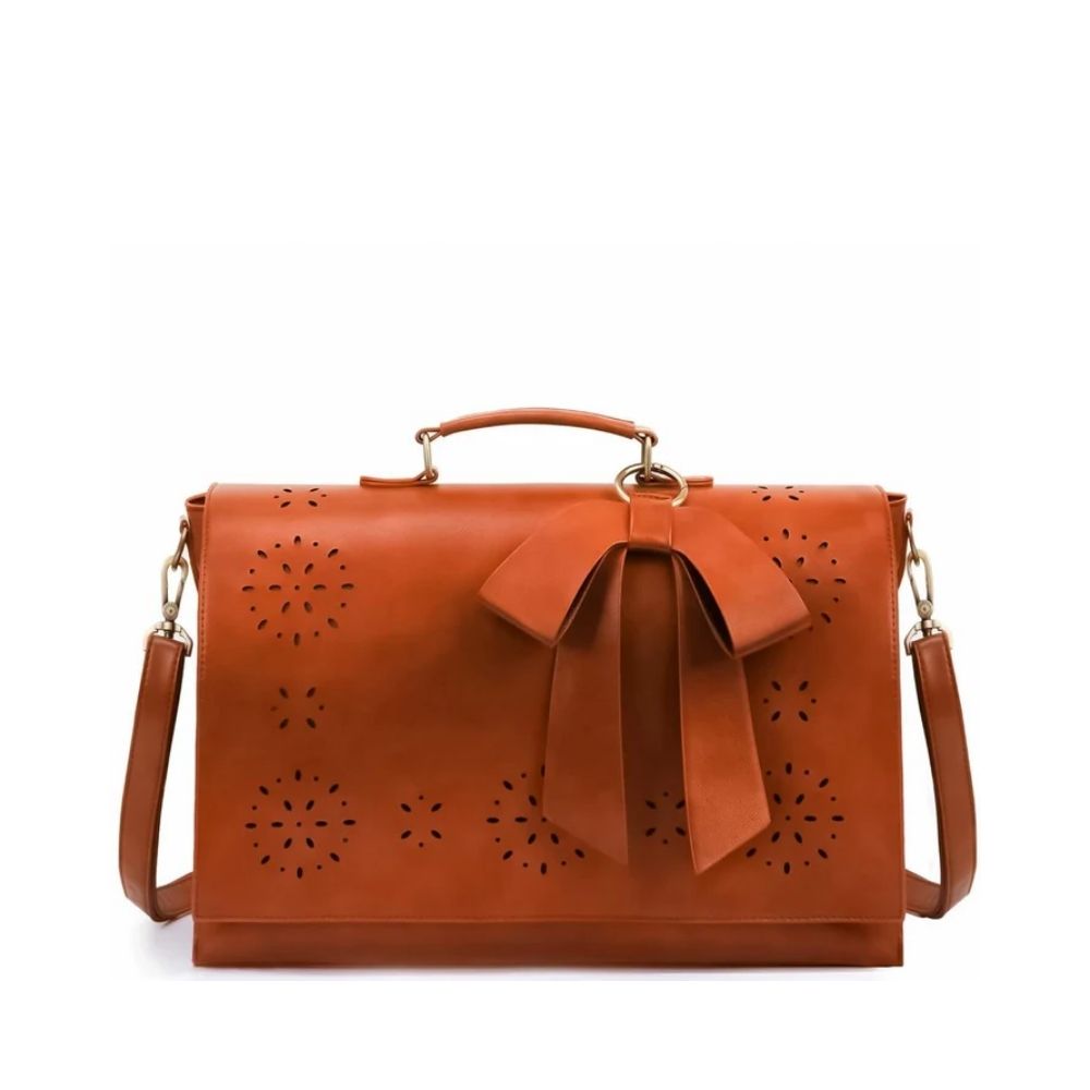 Grace’s Elegant Bow-Tie Satchel