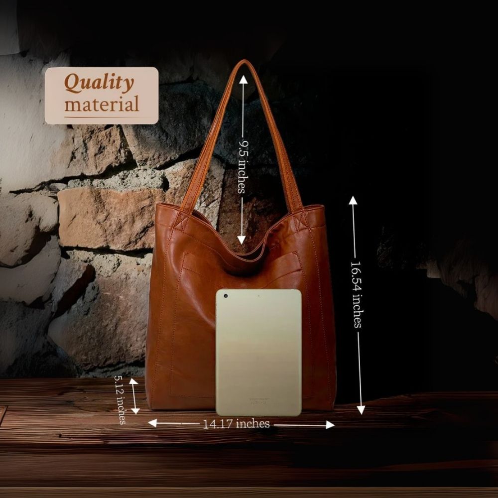 Lorena’s Modern Chic | Stylish Leather Bag