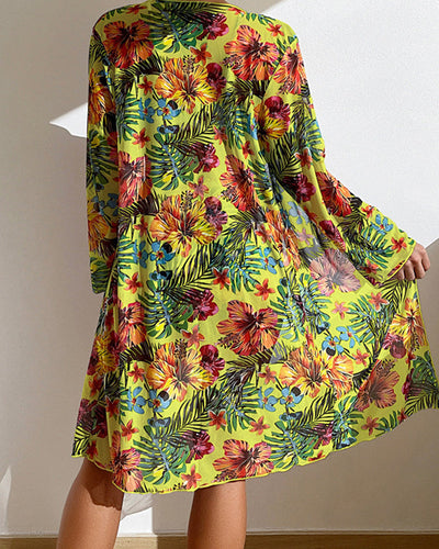 Keilani | Tropical Print Bikini and Cover-Up Edition