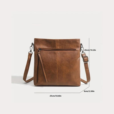 Lena Retro Square Crossbody Bag