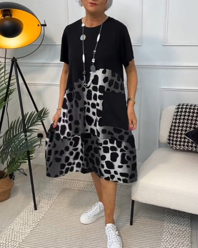 Sherlene - Leopard Print Dress