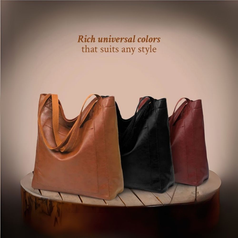 Lorena’s Modern Chic | Stylish Leather Bag