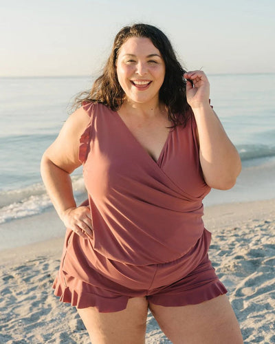 Tessa | Women's Swimsuit with Ruffles