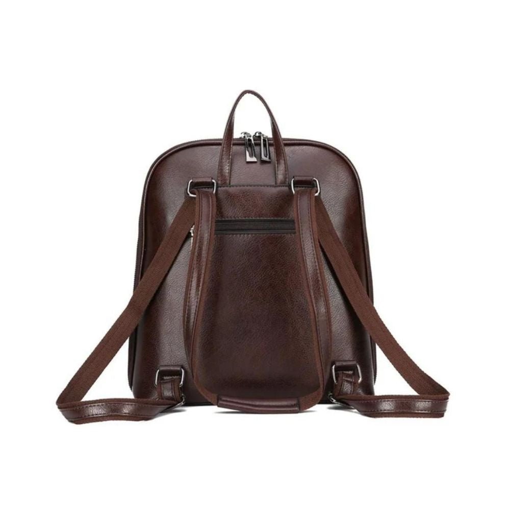 Classic Double-Zip Backpack - Sleek Design