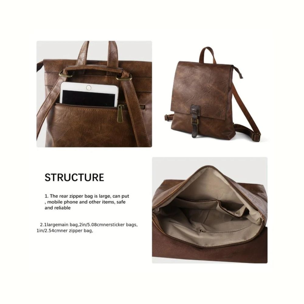 Harper Multifunctional Retro Backpack