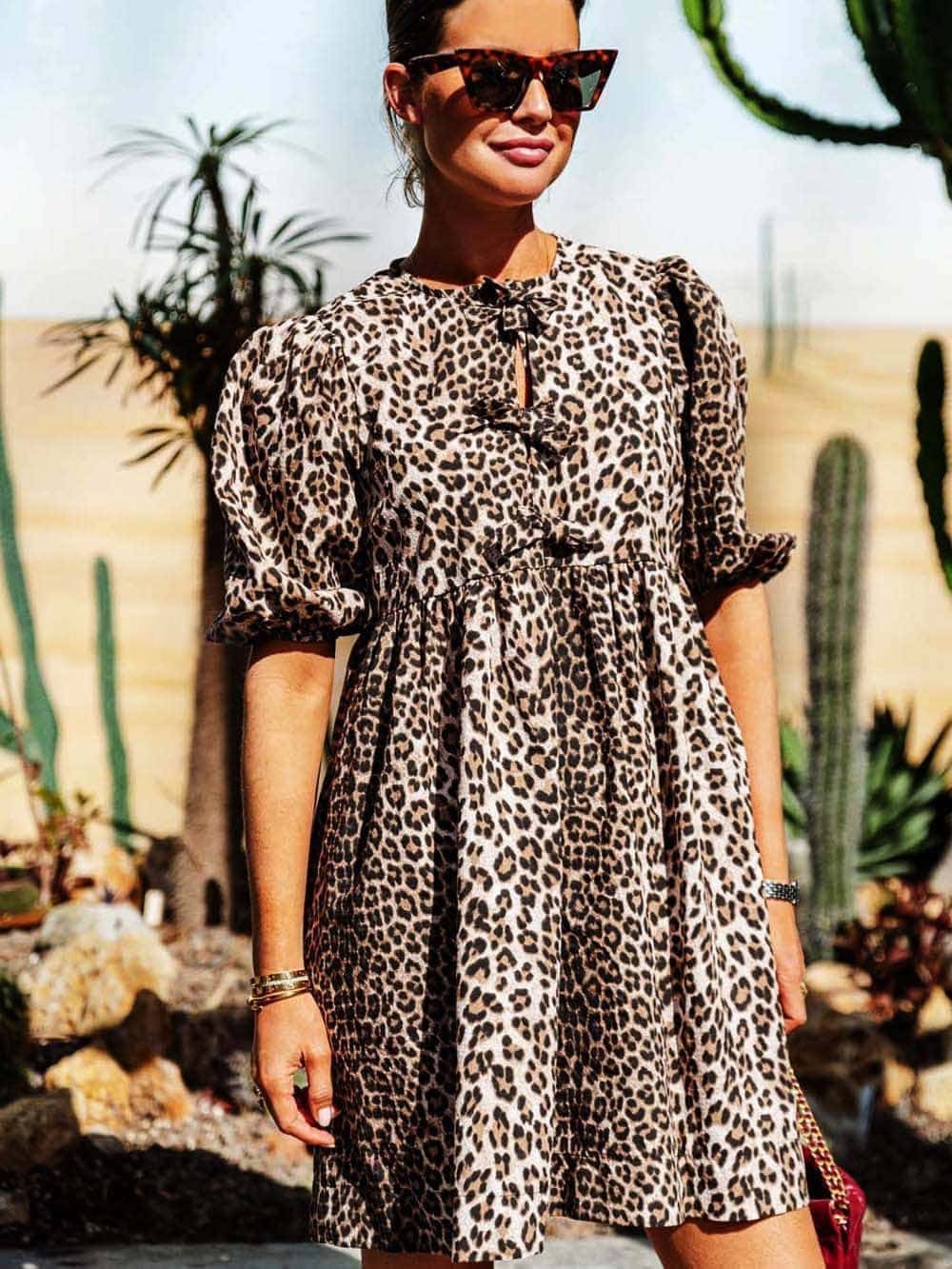 Indy - Leopard Dress